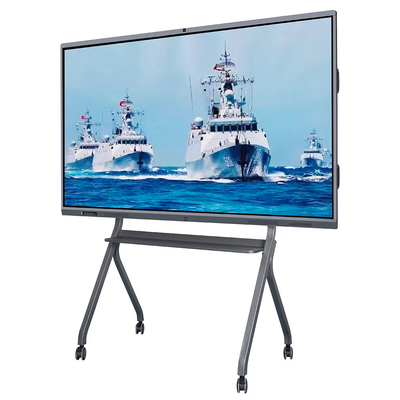 Schermo LCD a 65 pollici 4K che insegna alla lavagna interattiva astuta del touch screen