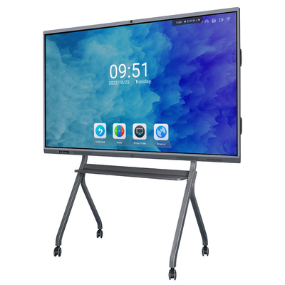 Schermo LCD a 65 pollici 4K che insegna alla lavagna interattiva astuta del touch screen