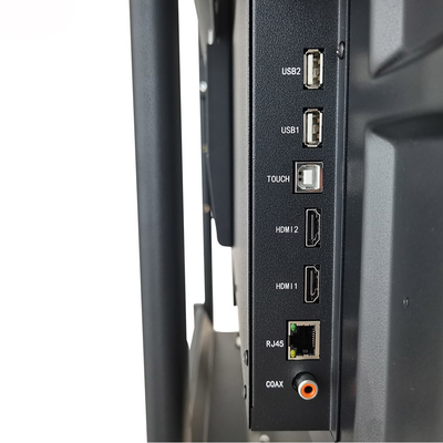 schermi di visualizzazione interattivi del bordo astuto portatile 65inch per le aule 400cd/m2