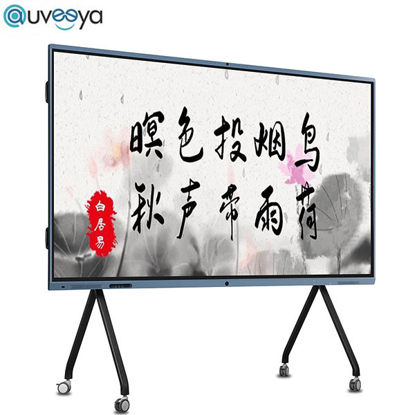 Schermo piatto interattivo LCD a 65 pollici di 32GB Smart LED con la macchina fotografica incorporata ed il Mic
